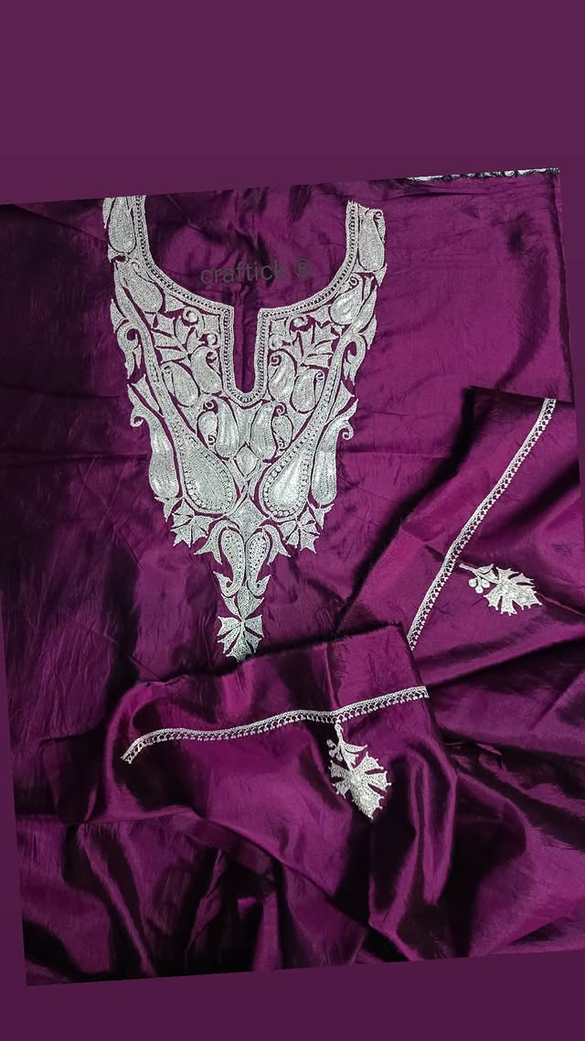 Silk UnStitched Suit